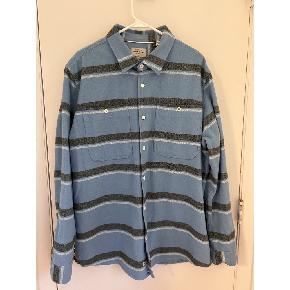Quicksilver Waterman Heavyweight Lower Ridge Flannel Shirt XL